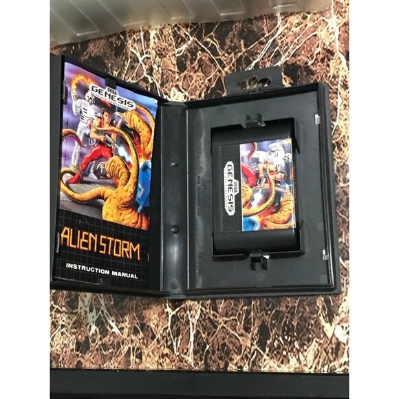 Sega Genesis 16-bit System W/ Alien Storm - Picture 10 of 11